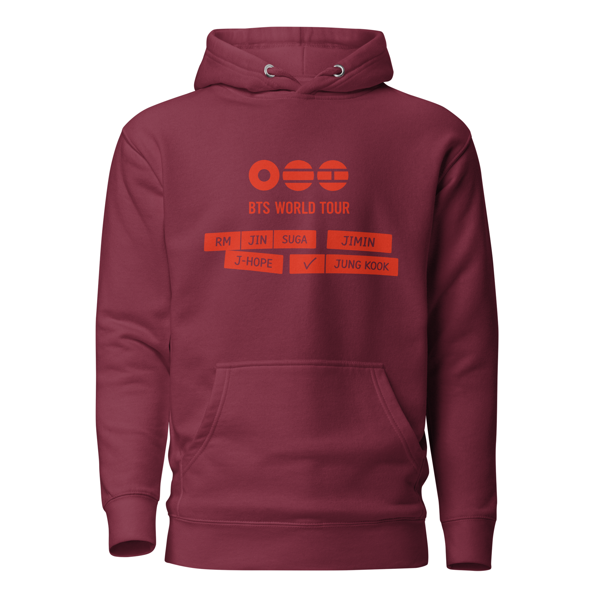 BTS World Tour 2026 Graphic Hoodie | K-Pop Streetwear – Otaku Bestie