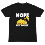 Pokémon Nope Not Today (Pikachu) Graphic T-Shirt in Black — Otaku Bestie Anime Apparel