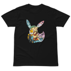 Pokémon Eevee Evolution Silhouette Graphic T-Shirt in Black — Otaku Bestie Anime Apparel