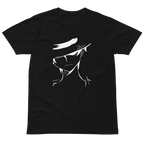 One Piece Luffy Silhouette 2 Graphic T-Shirt in Black — Otaku Bestie Anime Apparel