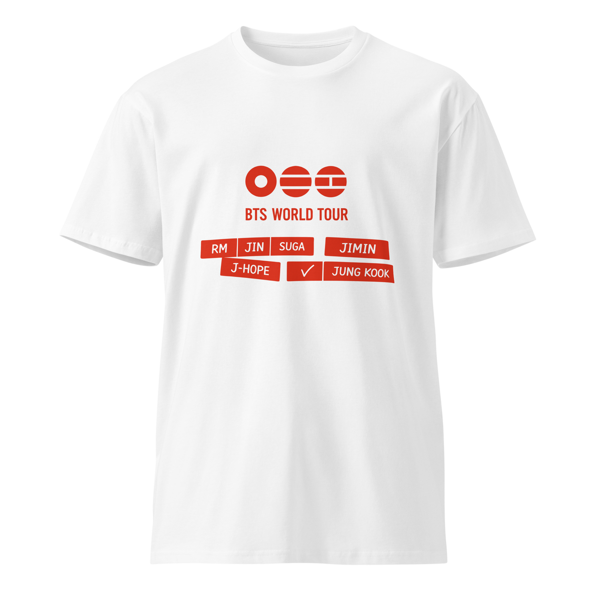 BTS World Tour 2026 Graphic T-Shirt | K-Pop Streetwear – Otaku Bestie