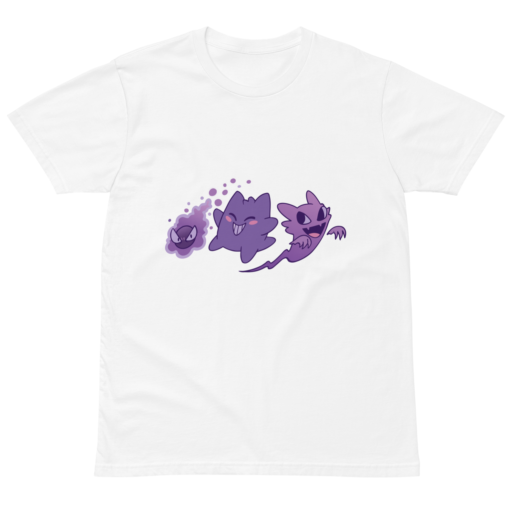 Ghost Evolution Graphic T-Shirt in Black — Otaku Bestie Anime Apparel