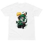 My Hero Academia Deku x Bakugo Graphic T-Shirt in Black — Otaku Bestie Anime Apparel